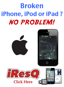 Broken iPhone, iPod or iPad, no problem
